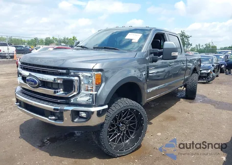 2022 Ford F-250 Xlt from USA, damaged, VIN 1FT7W2BT9NEG23398